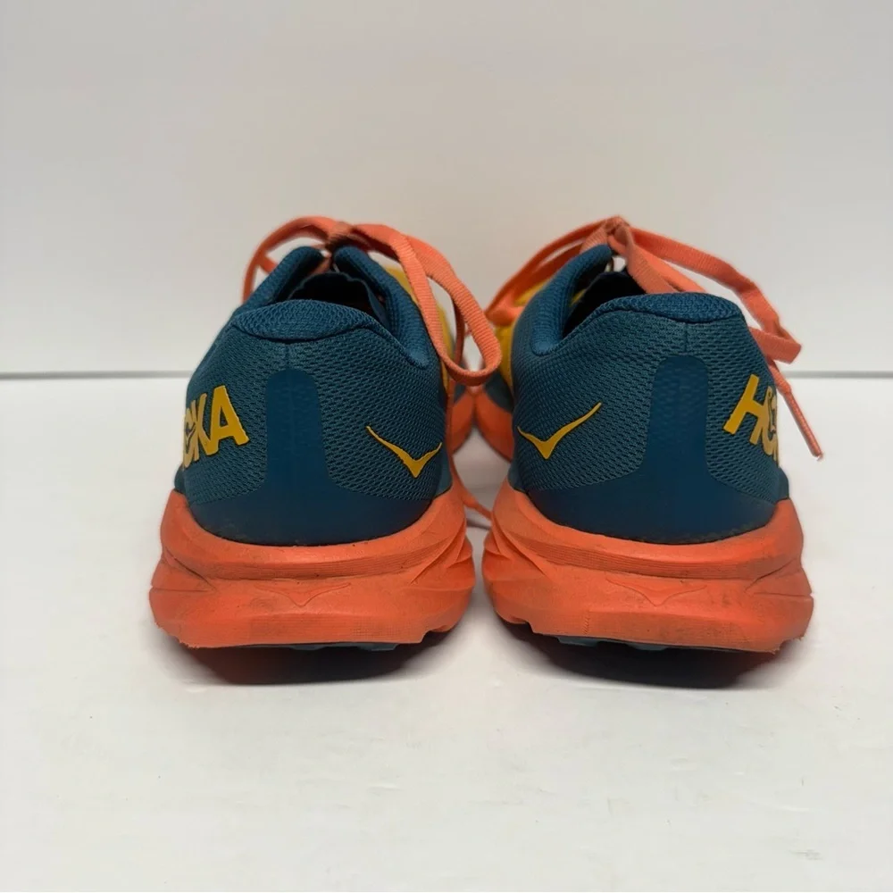 Hoka OneOne Zinal Running Shoes Orange Blue Pink Women’s 8.5